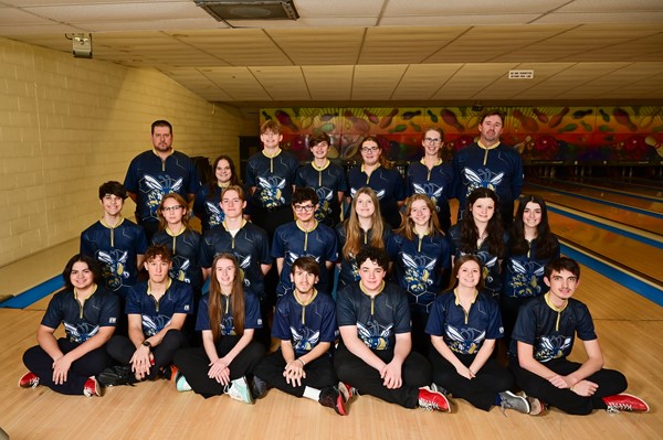 girls bowling team photo